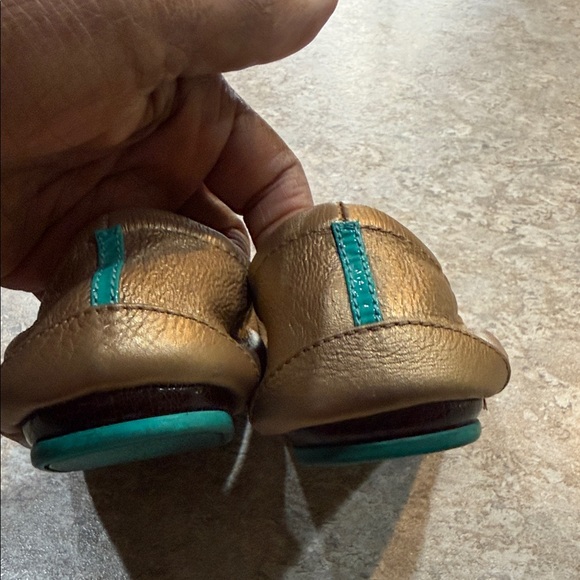 Tieks Gavrieli Metallic Gold Ballet Flats - Picture 6 of 10